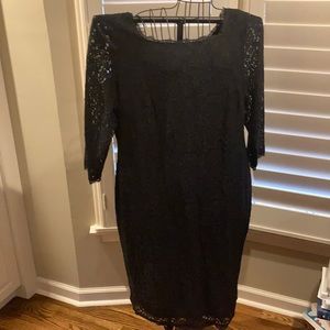 Gorgeous lace dress with zipper detail